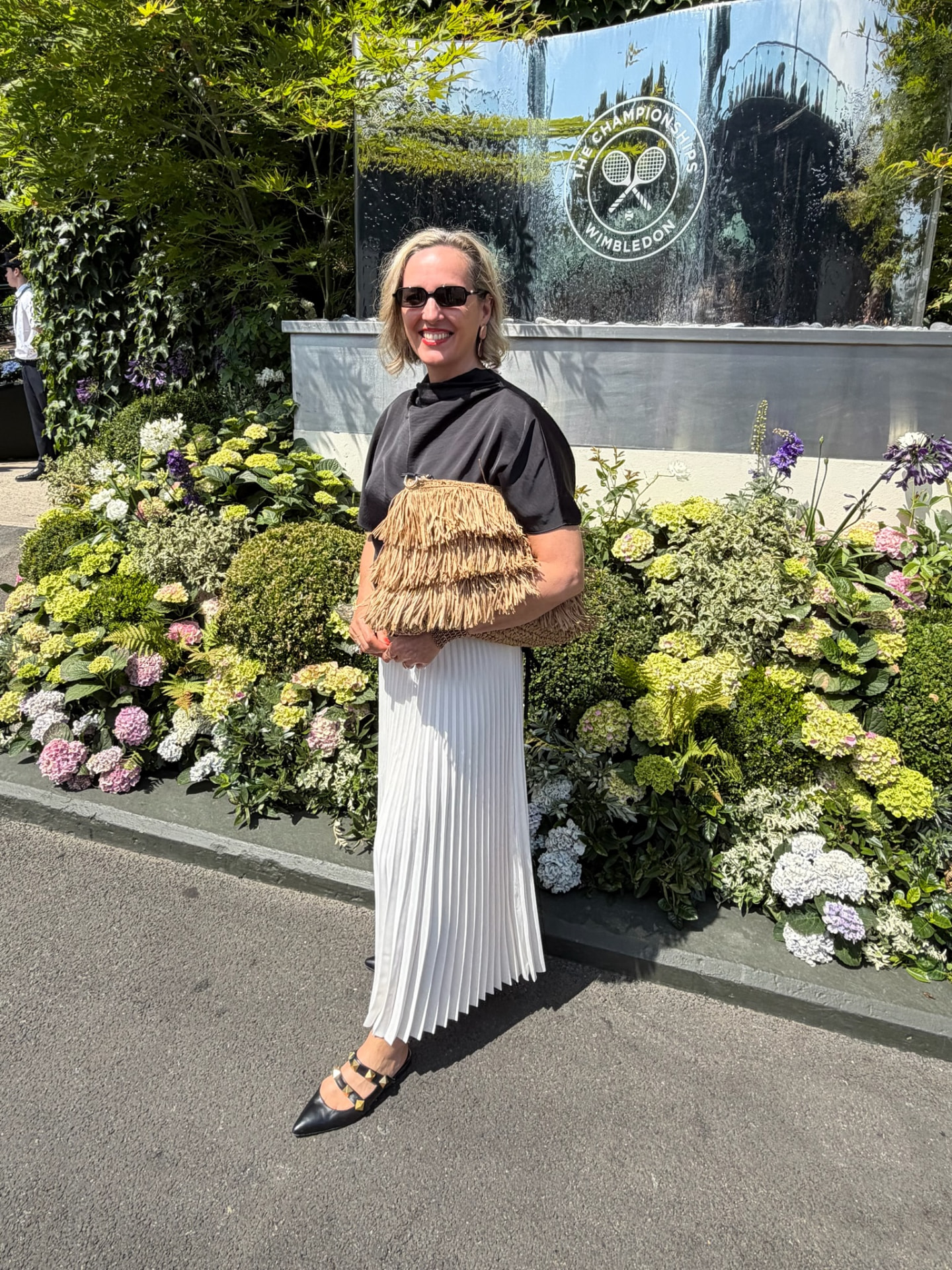 Nadine at Wimbledon